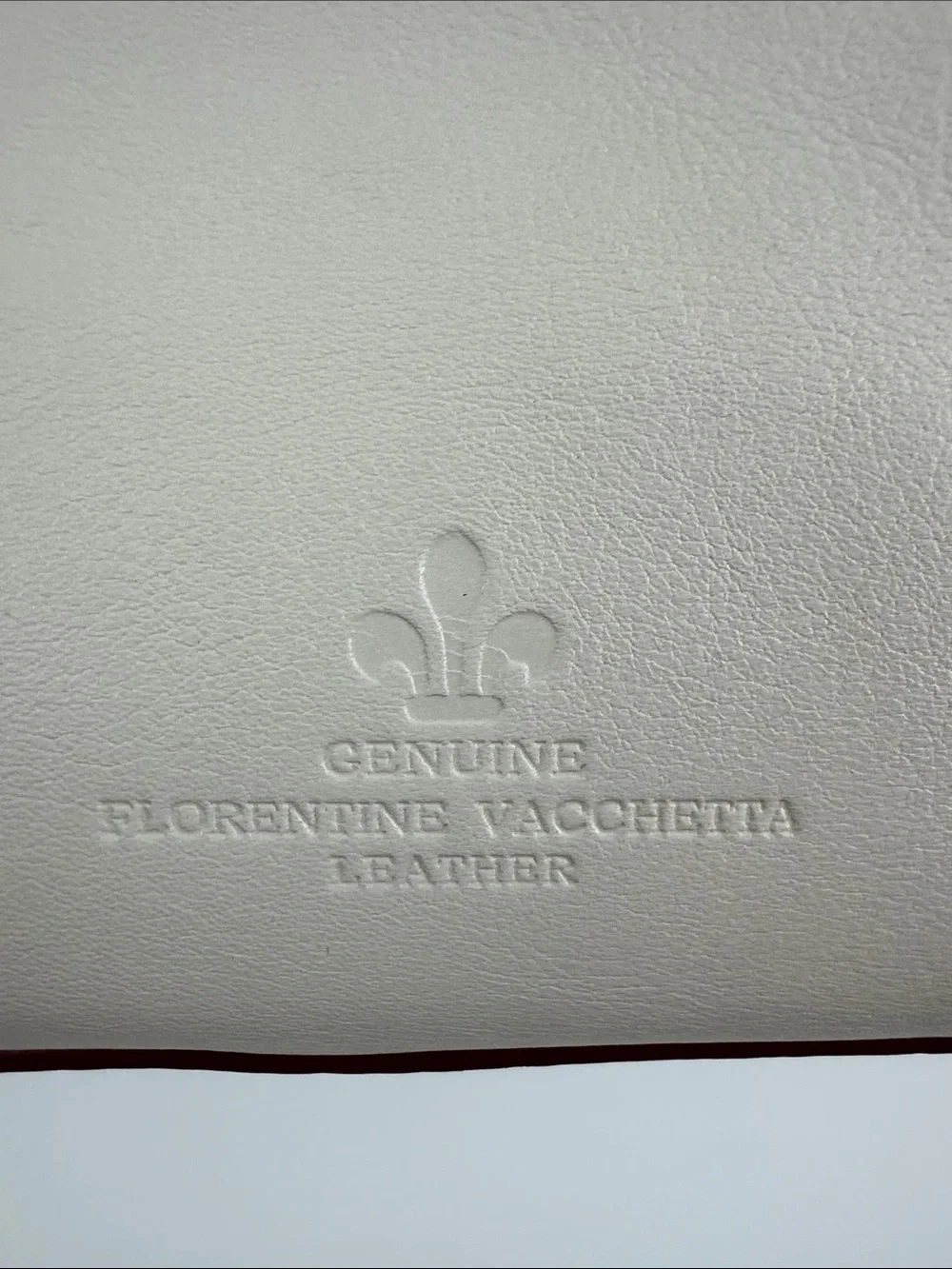 Dooney & Bourke Florentine Vacchetta Leather Tote Putty Small Gold Logo Bag